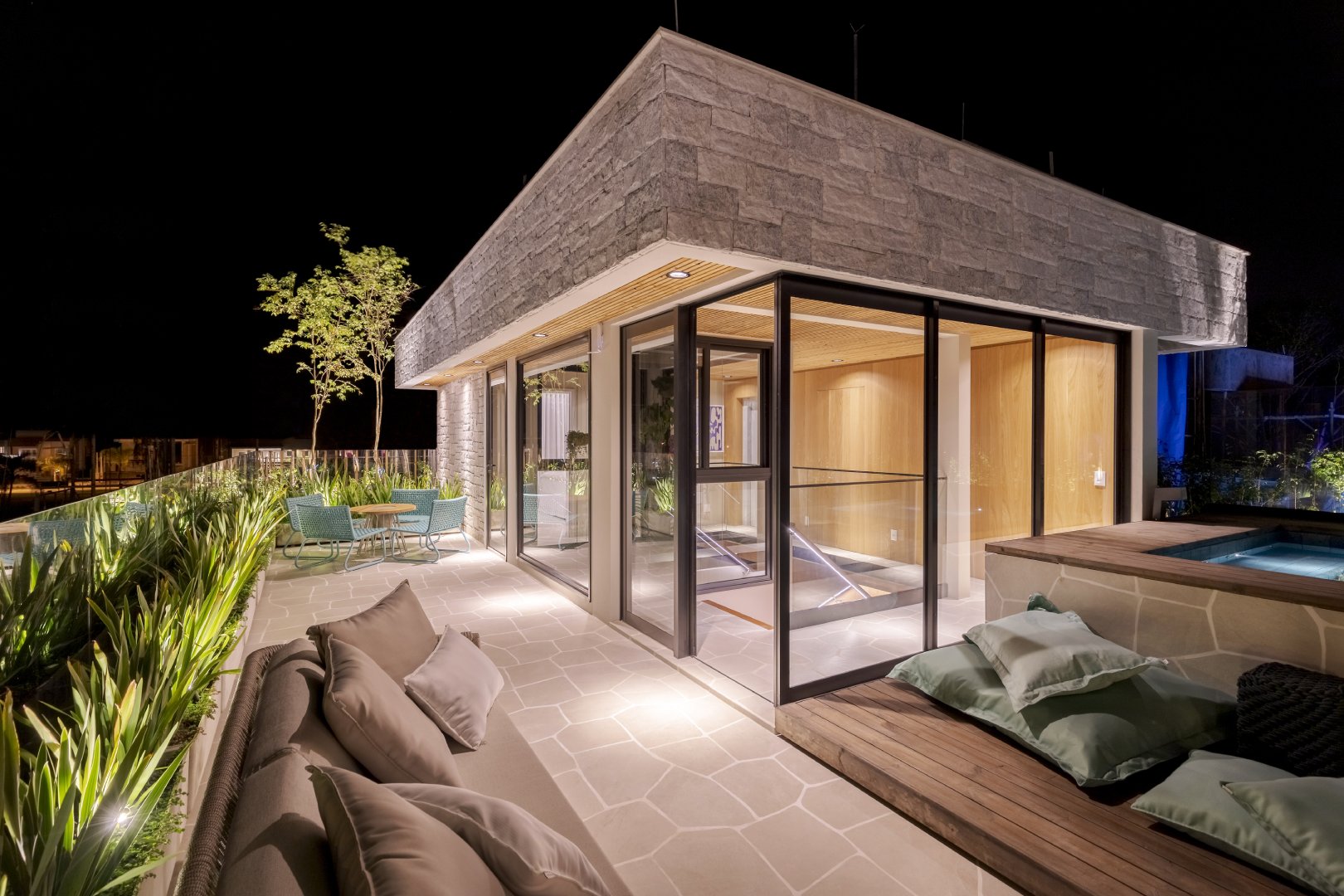Terraço externo